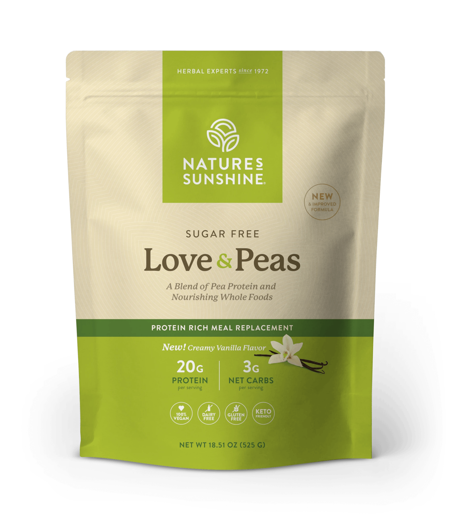 Love and Peas Sugar Free